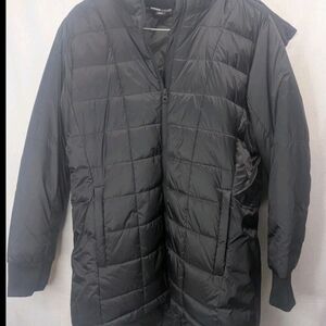 Men's Black Quilted Jacket